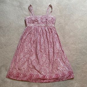 J. Crew dress cotton lined back zip 0